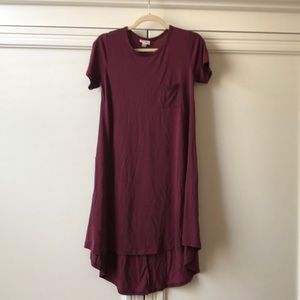 Plum XS extra small LuLaRoe Carly. No flaws